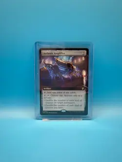 MTG, Aetheric Amplifier (Extended Art) 34 Commander: Aetherdrift Regular - Image 1