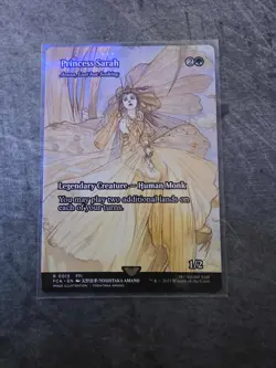 MTG magic cards 1x Princess Sarah - Azusa, Lost but Seeking - Showcase Final Fan - Image 1