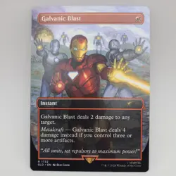 MTG - Galvanic Blast - Non Foil Secret Lair x Marvel Iron Man - Image 1