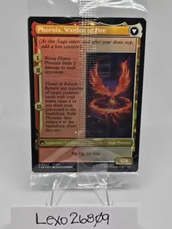 Joshua, Phoenix's Dominant (Pre-release Stamped) / Final Fantasy MTG / FOIL - Image 2