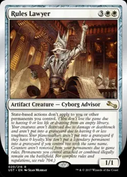 Rules Lawyer - Near Mint MTG Unstable - Image 1