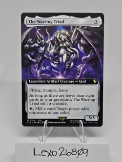 The Warring Triad (Extended Art) / Final Fantasy MTG / NON FOIL - Image 1