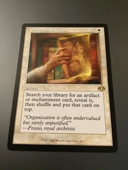 MTG Dominaria Remastered Retro Frame #263 Enlightened Tutor - Image 1