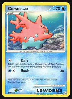 Corsola - 84/132 - Common - Secret Wonders - Pokemon Card - Image 1