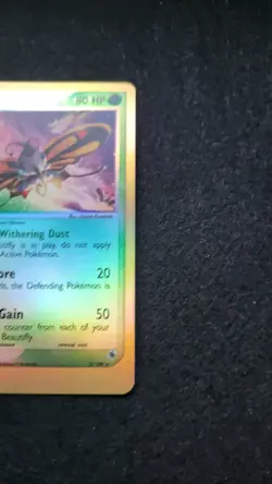 Beautifly 2/109 Ruby and Sapphire Reverse Holo Pokemon Card - Image 4