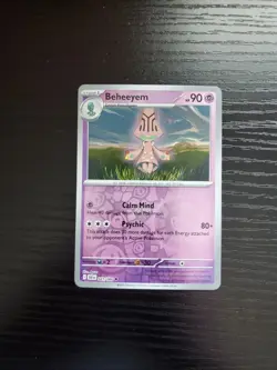Pokemon SV: Black Bolt English - Beheeyem - 041/086 - Reverse Holo - Image 1