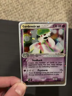 Gardevoir ex Ultra Rare Sandstorm 96/100 MP - Pokemon TCG (Crease) - Image 3