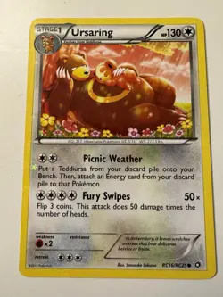 Ursaring RC16/RC25 - Pokemon Legendary Treasures: Radiant Collection -NM - Image 1