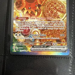 Pokemon Dachsbun ex - 169 NM 1st Edition Normal SV07: Stellar Crown - Image 3