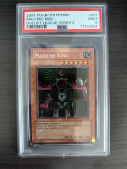 2002 Yugioh Machine King PSA 9 Duelist League Series 4 DL4-001 Promo Super Rare - Image 1