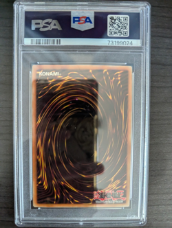 2002 Yugioh Machine King PSA 9 Duelist League Series 4 DL4-001 Promo Super Rare - Image 2