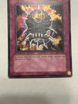 Mask of Restrict LON-018 Ultra Rare 1st Edition English Very Light Play YuGiOh! - Image 4