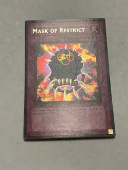 Mask of Restrict LON-018 Ultra Rare 1st Edition English Very Light Play YuGiOh! - Image 5