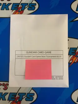 Gundam Trading Card Game - Store Tournament Kit TKIT-01 - NEW & SEALED - Image 1