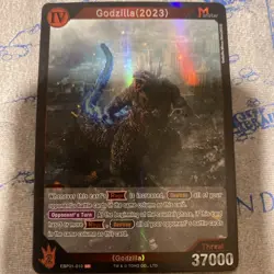 2025 TCG Godzilla vs. Godzilla Card Game "Chase Card" #EBP01-010 SR - Image 1
