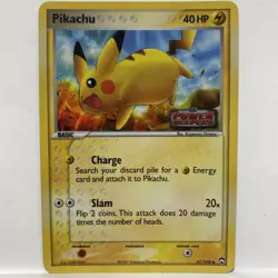 Pikachu #57/108 EX Power Keepers Stamped Holo 2007 Pokemon Card - Image 1