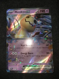 Pokemon Card Mimikyu EX Black Star Promo 004 Near Mint - Image 1