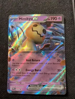 Pokemon Card Mimikyu EX Black Star Promo 004 Near Mint - Image 2