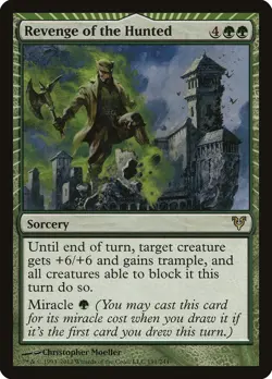Revenge of the Hunted Avacyn Restored PLD Green Rare MAGIC MTG CARD ABUGames - Image 1