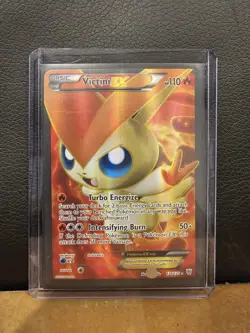 Victini EX 131/135 NM Full Art Holo Pokemon Card - Image 1