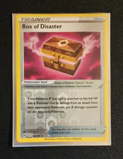 Box Of Disaster Reverse Holo Lost Origin 154/196 Pokemon Card US Seller - Image 1