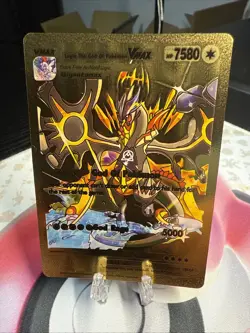 Lugia The God Of Pokemon VMAX Gold Foil Fan Art Display Card Hp7580💥💥💥💥 - Image 1