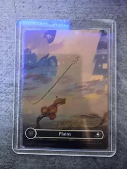 Plains Borderless Galaxy Foil - EOE 0367 - NM - MTG Magic - Image 1