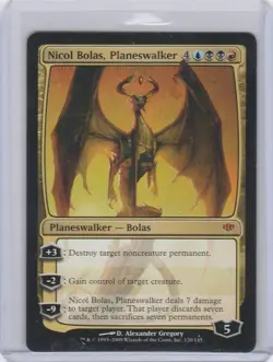 Nicol Bolas, Planeswalker Conflux Mtg Magic the gathering - Image 1