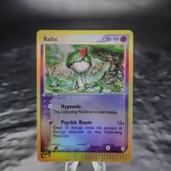 Pokemon Ralts EX Sandstorm Reverse Holo 74/100 Rare LP TCG Card Vintage 2003 ✨ - Image 1