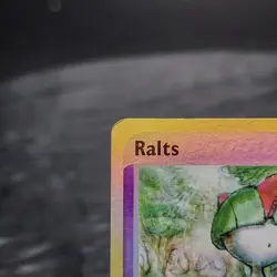Pokemon Ralts EX Sandstorm Reverse Holo 74/100 Rare LP TCG Card Vintage 2003 ✨ - Image 2