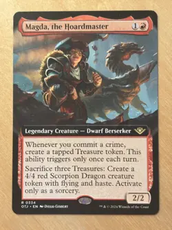 Magic the Gathering MTG Magda The Hoardmaster Outlaws Of Thunder Junction NM - Image 1