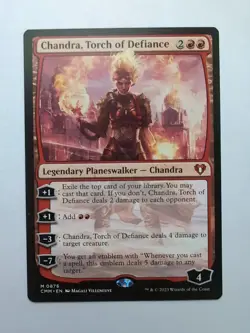 MTG Chandra, Torch Of Defiance (CMM) Commander Masters Regular Mythic 0876 - Image 1
