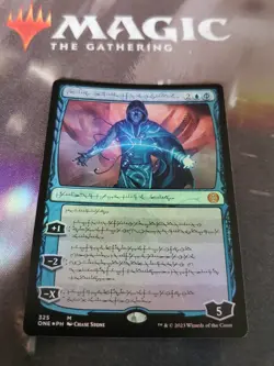 Mtg. Jace, the Perfected Mind. Foil Phyrexian. Phyrexia: All Will Be One. Nm - Image 1