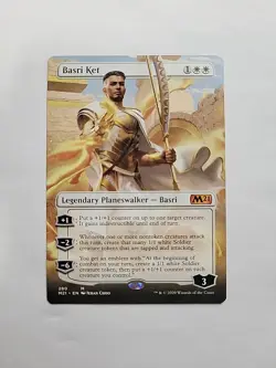 MTG - Basri Ket (Borderless) Core Set 2021 Regular Mythic #280 - Image 1