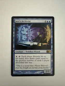 Jace's Archivist Core Set 2012 M12 Regular Card MTG NM - Image 1