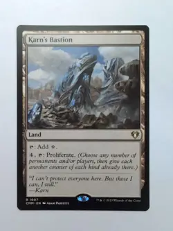 MTG Karn's Bastion (CMM) Commander Masters Regular Rare 1007 - Image 1