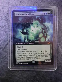 Edge of Eternities Famished Worldsire MTG EOE 341 Extended Art - Image 1