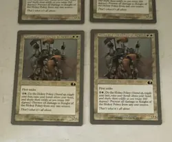MTG X4 * Knight of the Hokey Pokey X4 NM/M Unplayed Unglued Regular SellbyCyn - Image 3