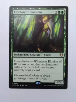 MTG Eidolon Of Blossoms (CMM) Commander Masters Regular Rare 0892 - Image 1