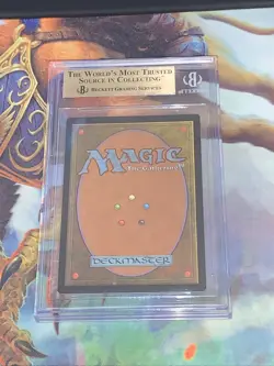 1998 MTG Priest of Titania Korean Urza's Saga Common BGS 9.5 (9.5, 9.5, 9.5, 10) - Image 4