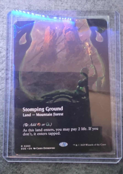 Stomping Ground- Edge of Eternities Showcase Regular MTG-NM - Image 1