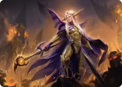 MTG Singles: The Emperor of Palamecia Art Card - Art Series: FINAL FANTASY - NM - Image 1