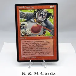 MTG - Alliances - Gorilla War Cry - Common - LP - Image 1