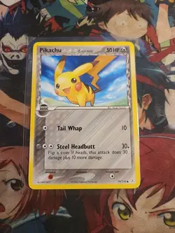 Pikachu 79/110 Holon Phantoms Delta Species Pokemon TCG Card Common 2006 LP - Image 1