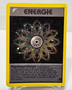 Rainbow Energy 17/82 Holo Rare Unlimited Team Rocket GERMAN Pokemon 7328 - Image 1
