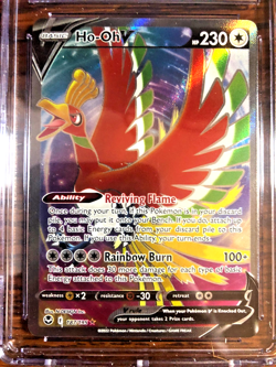 Ho-Oh V Full Art Ultra Rare #187 - CGC MINT 9 - 2022 SV Silver Tempest - Pokemon - Image 2