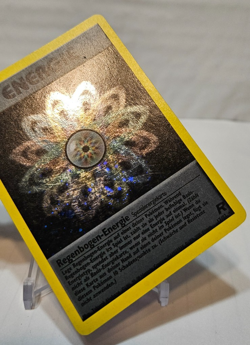 Rainbow Energy 17/82 Holo Rare Unlimited Team Rocket GERMAN Pokemon 7327 - Image 5
