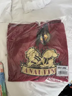 2025 Pokemon World Championships Medium Pullover Hoodie Arcanine Jacket Anaheim - Image 1