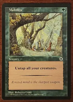 Mobilize MtG Portal LP Magic The Gathering - Image 1