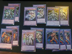 Yugioh Gem Knight Deck Core Mixed High Rarity - Image 1